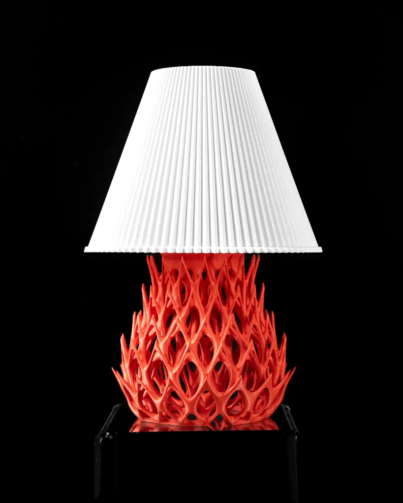 X Table Lamp (Red)