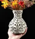 Spotted Flower Vase