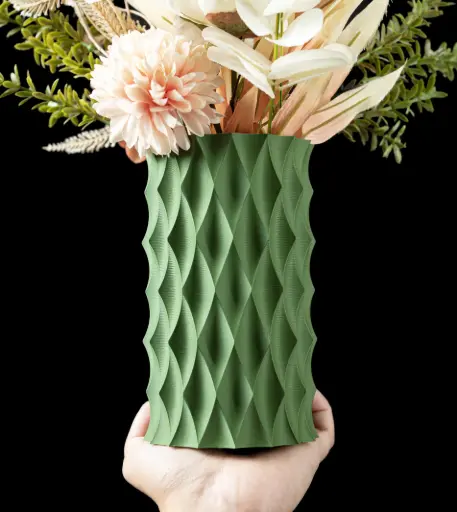 Diamond Flower Vase