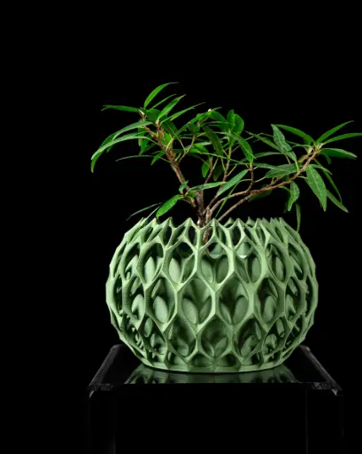 Invader planter pot 