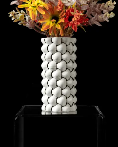 Tri Weave Flower Vase