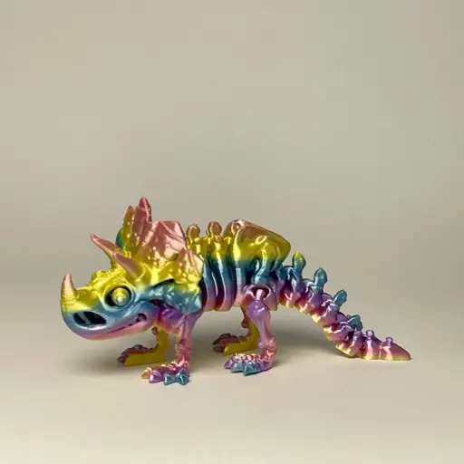 3D Printed Triceratops